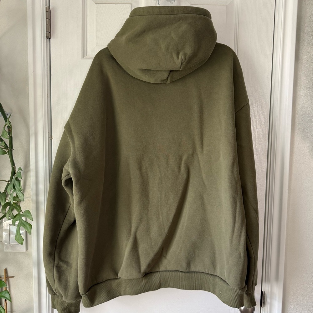 Comfrt Olive Green Hoodie - Picture 3 of 3